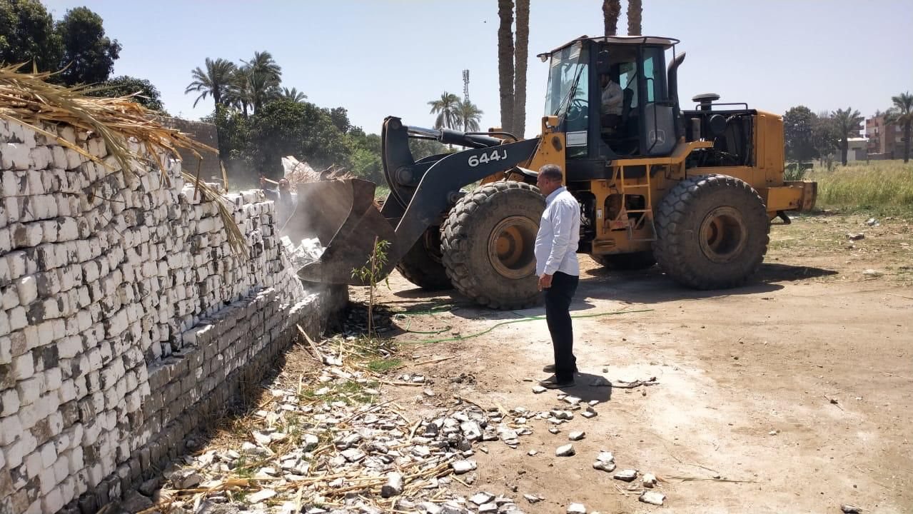 حملات الازالة مستمرة بالفيوم