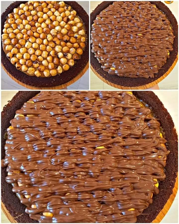 طريقة عمل كيكة البندق 