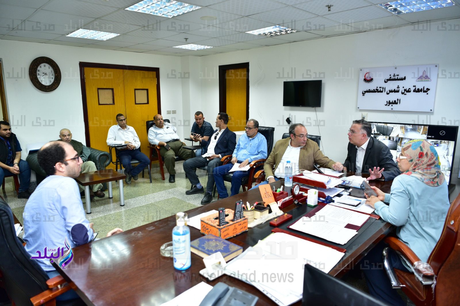 1جولة تفقدية بمستشفى العبور