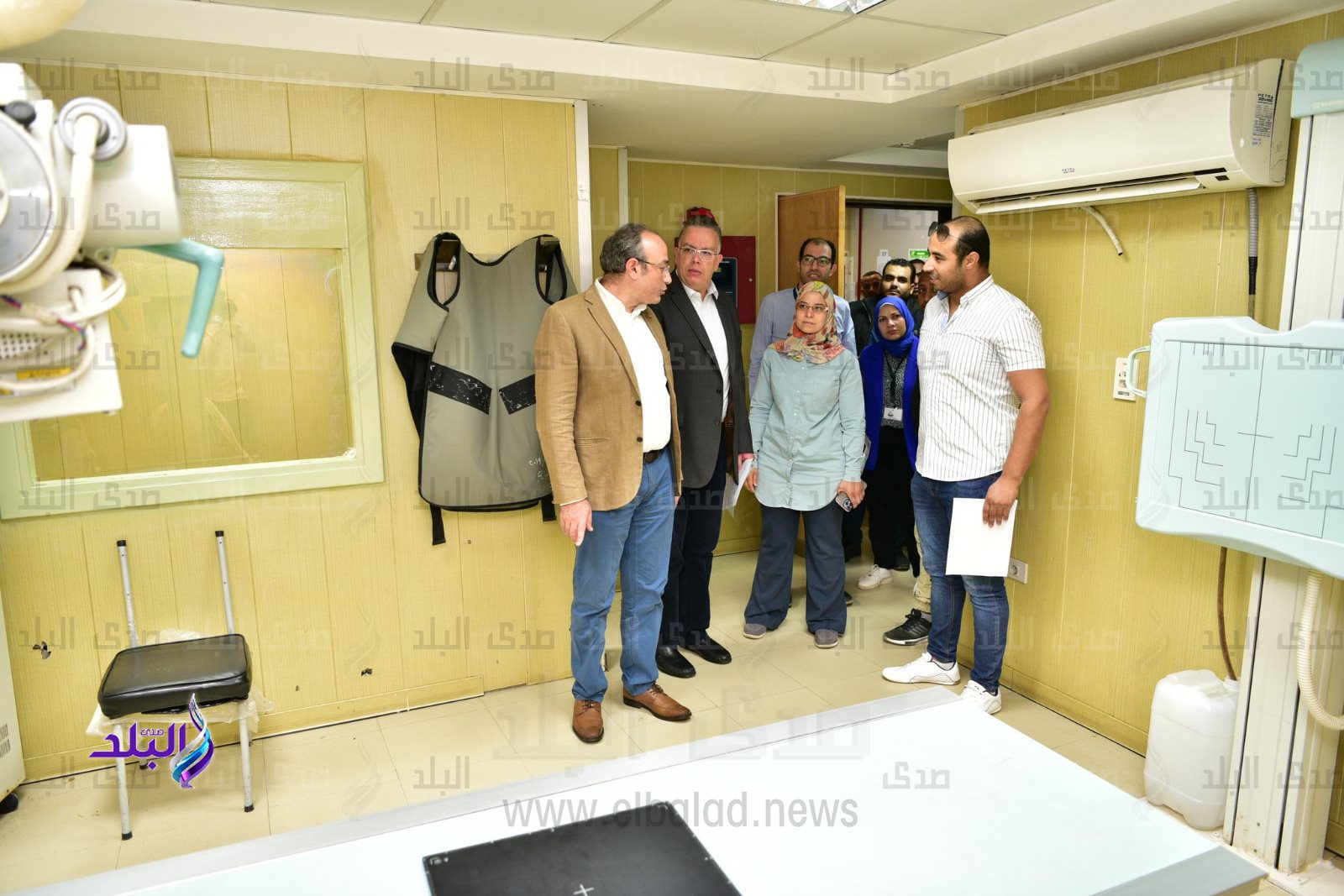 2جولة تفقدية بمستشفى العبور