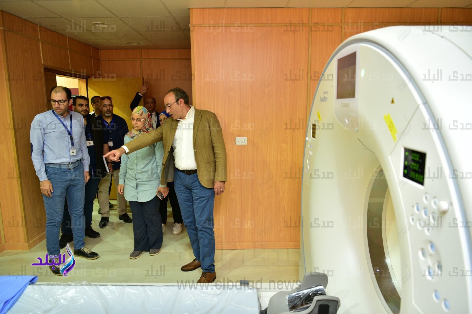 جولة تفقدية بمستشفى العبور 1