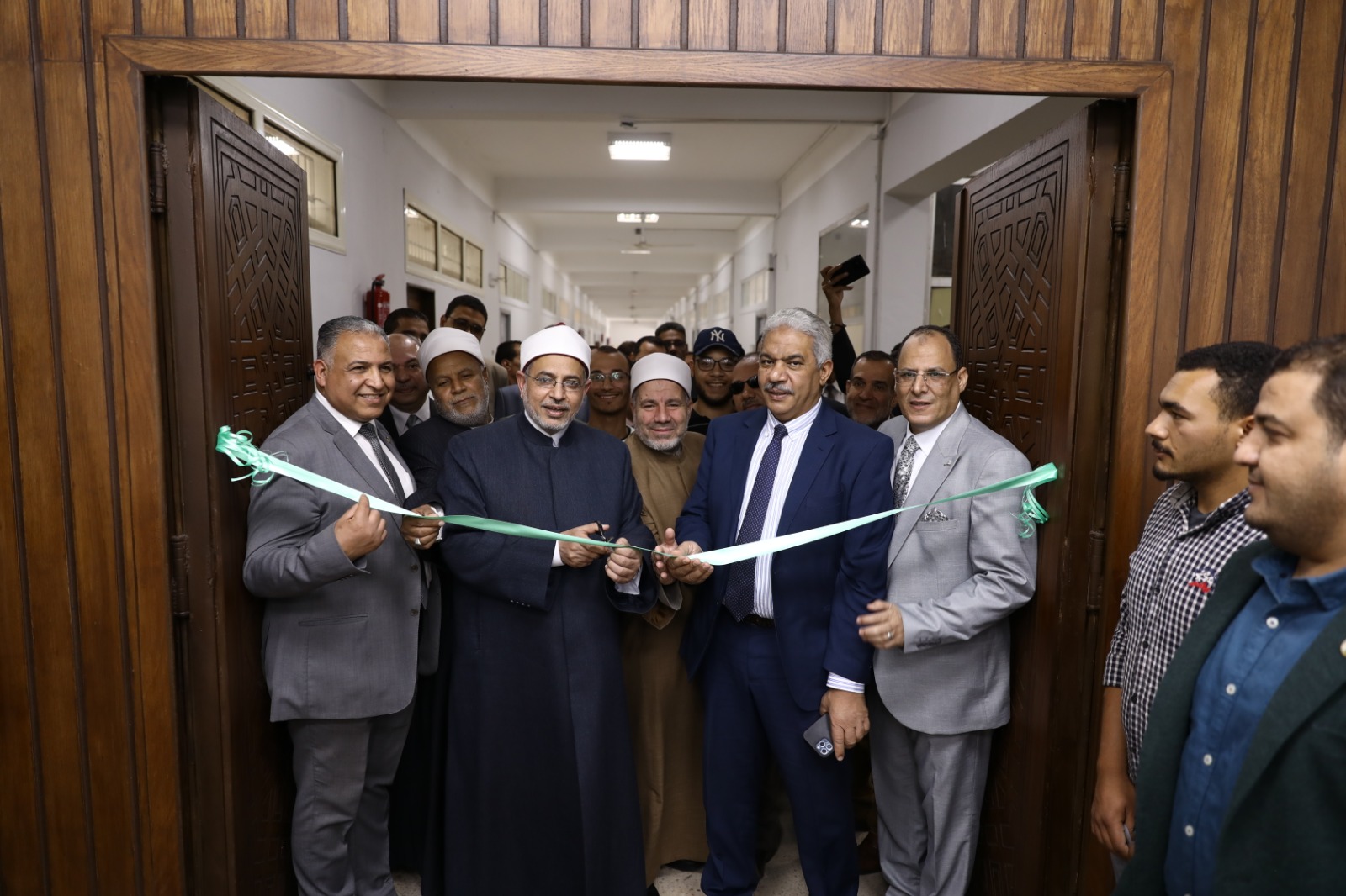 افتتاح تجديدات كلية التربية