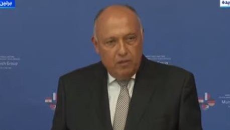 سامح شكري وزير الخارجية 