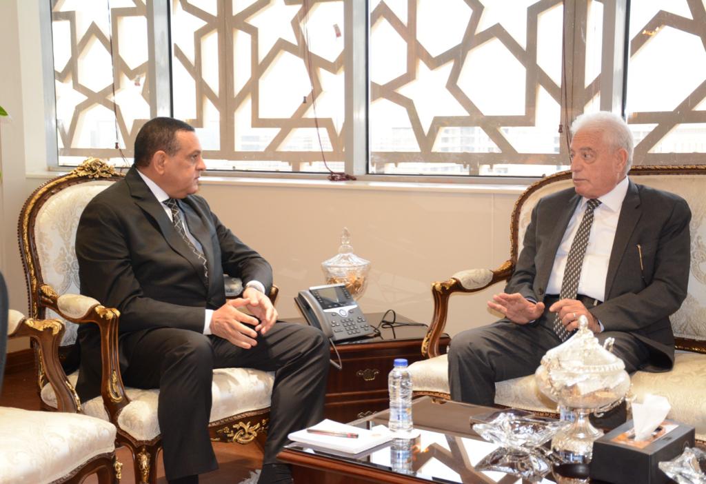 وزير التنمية المحلية ومحافظ جنوب سيناء 