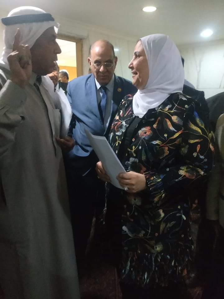 لقاء وزيرة التضامن الاجتماعى 
