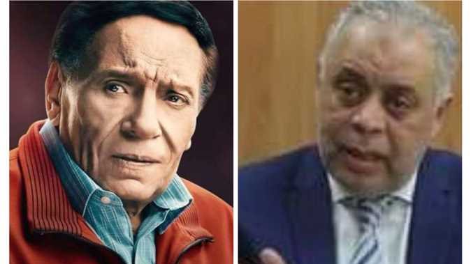 عادل إمام وأشرف زكى 