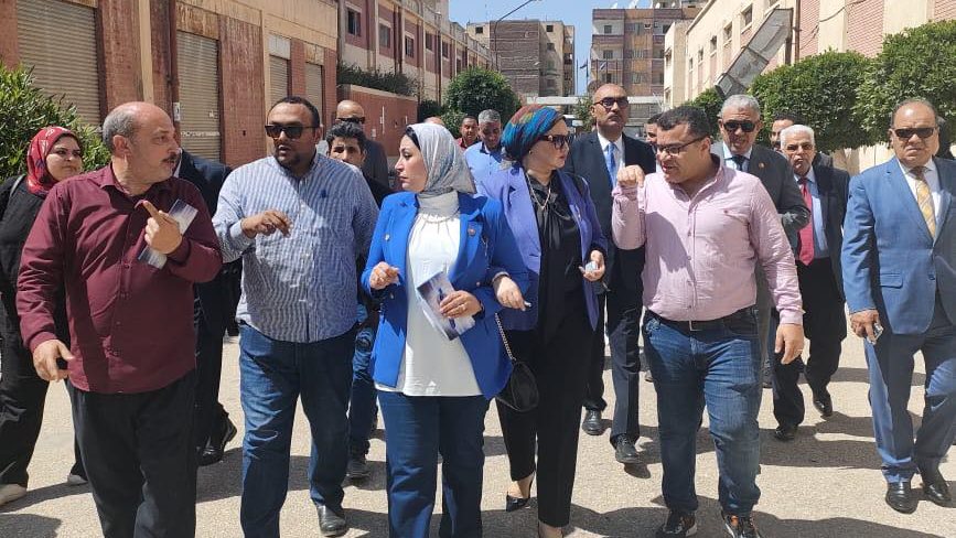 جانب من الزيارة 