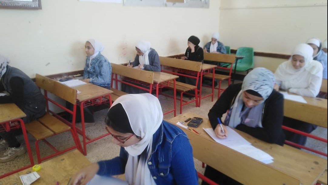 امتحانات الشهادة الاعدادية بشمال سيناء 
