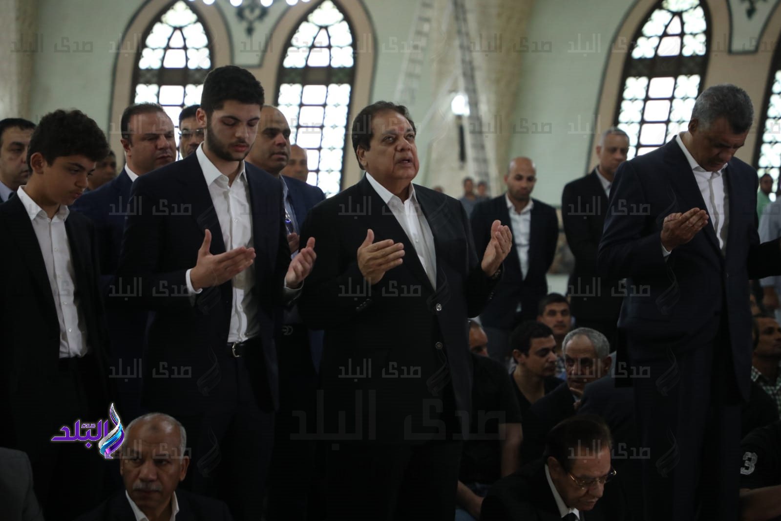 جنازة شقيق النائب محمد أبو العينين 
