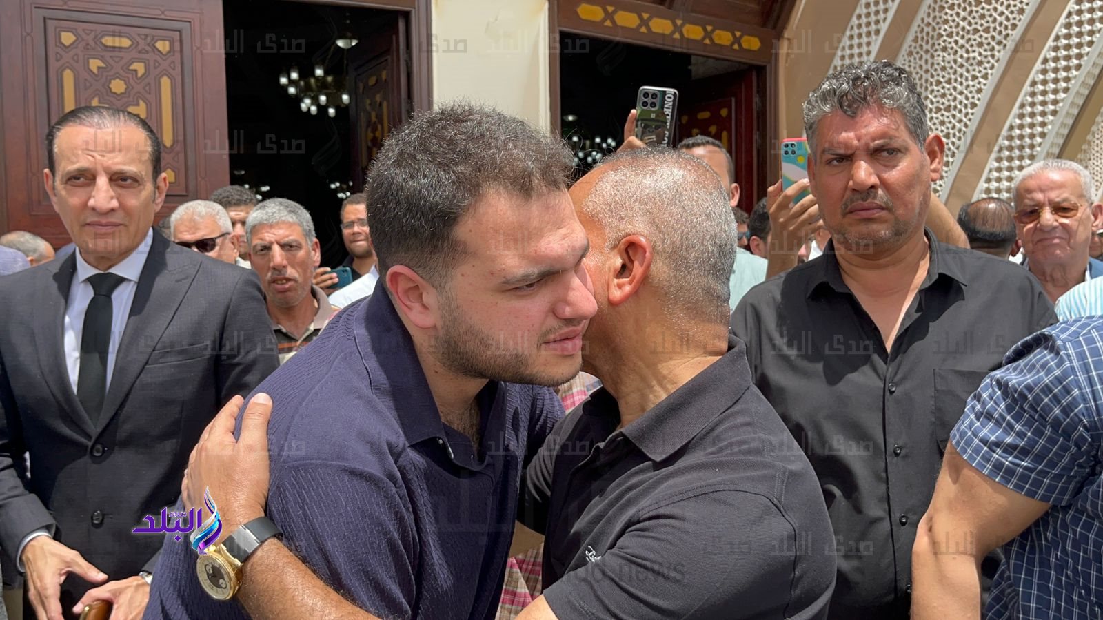 جنازة شقيق النائب محمد أبو العينين 