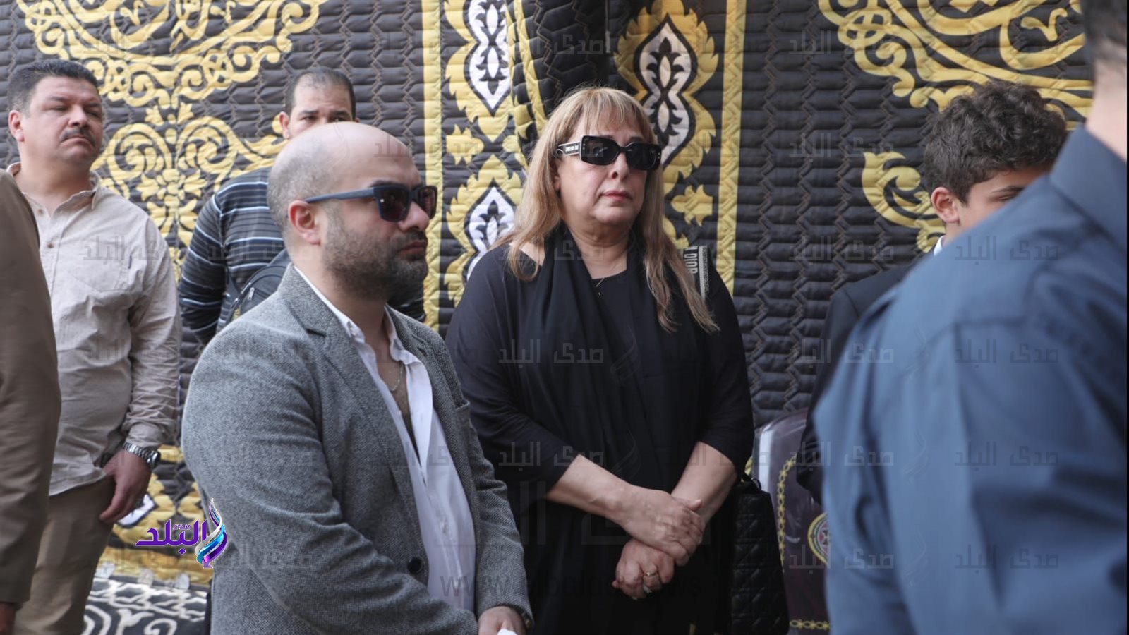 جنازة شقيق النائب محمد أبو العينين 