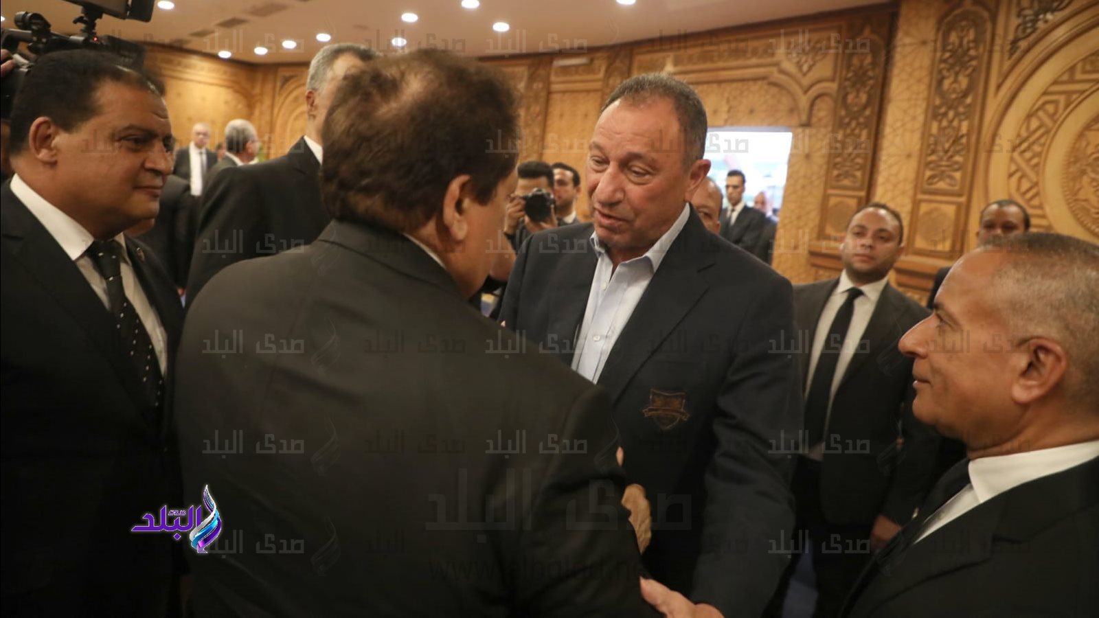 محمود الخطيب والنائب محمد أبو العينين وكيل مجلس النواب