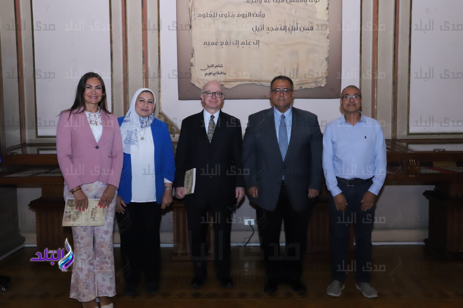 نائب رئيس جامعة عين شمس يستقبل سفير البرتغال والملحق الثقافي4