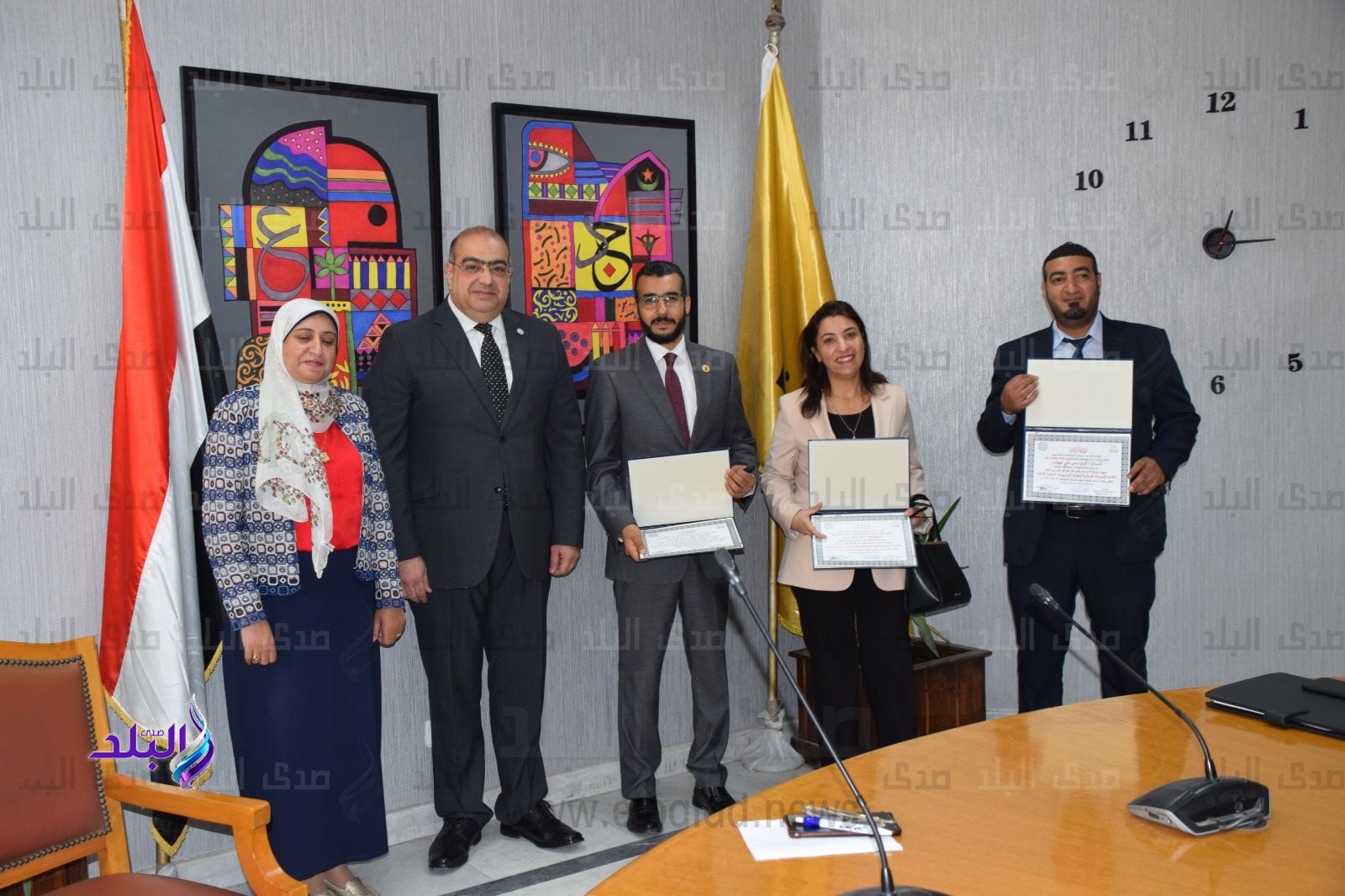 ندوة تعريفية بجامعة حلوان حول المبادرة الوطنية للمشروعات الخضراء الذكية11