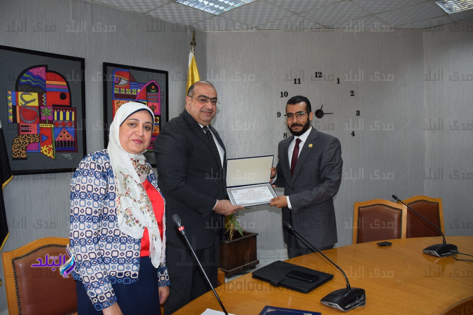 ندوة تعريفية بجامعة حلوان حول المبادرة الوطنية للمشروعات الخضراء الذكية8