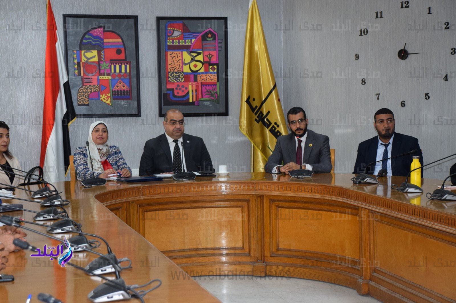 ندوة تعريفية بجامعة حلوان حول المبادرة الوطنية للمشروعات الخضراء الذكية6