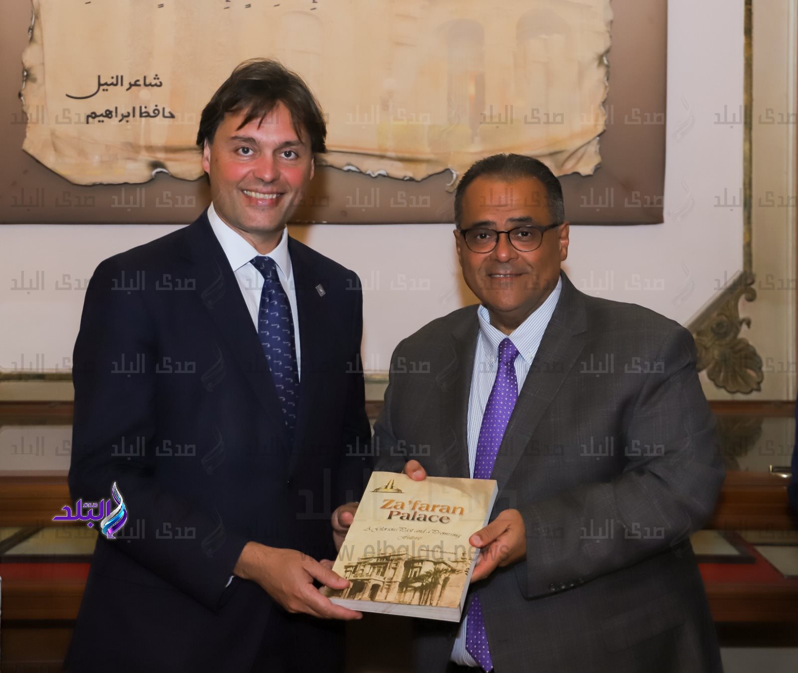 نائب رئيس جامعة عين شمس للتعليم والطلاب يلتقي رئيس جامعة بابلو دي اولابيدي الإسبانية