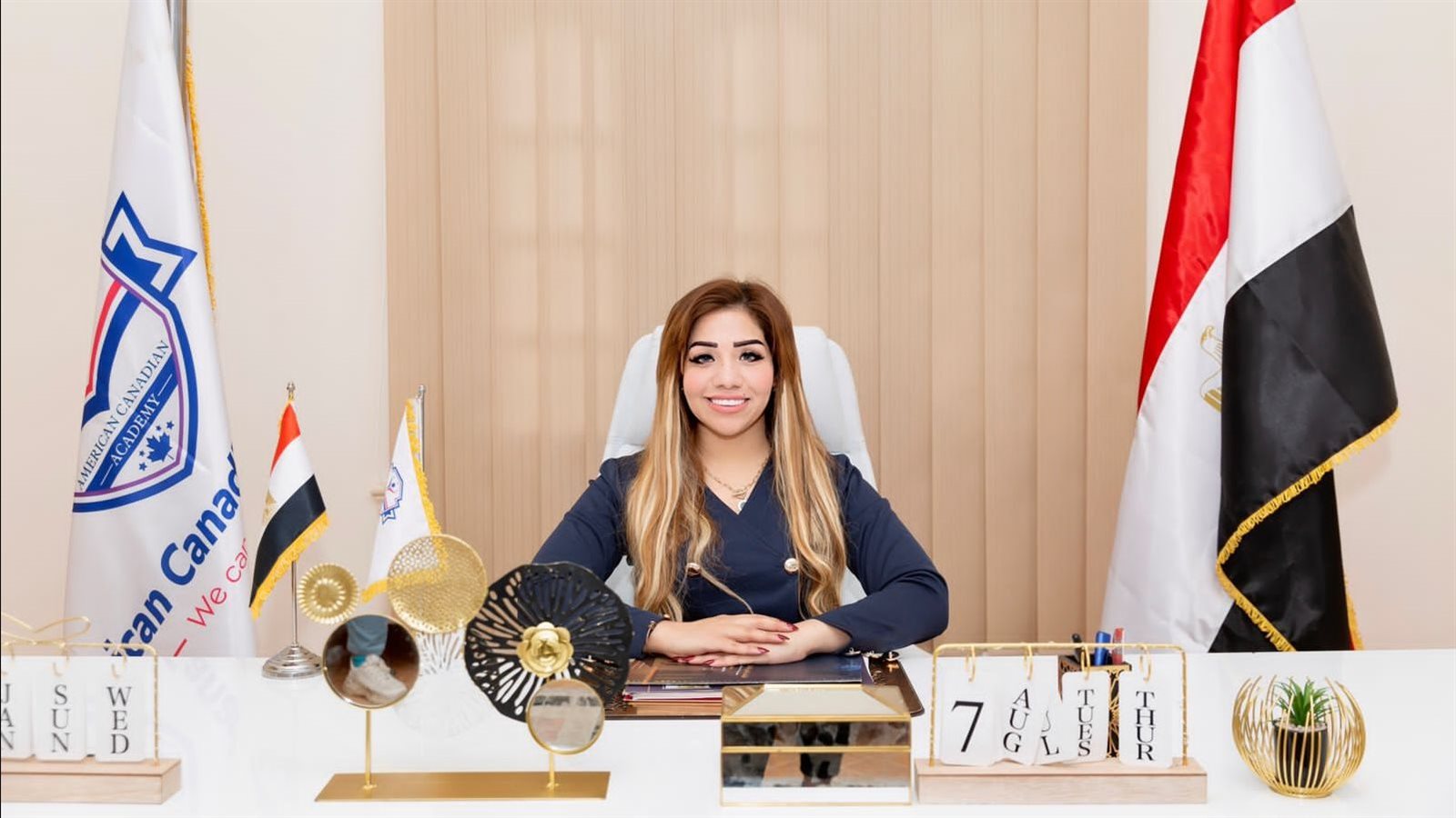  دعاء زهران، أمين أمانة القاهرة الجديدة بحزب مصر أكتوبر