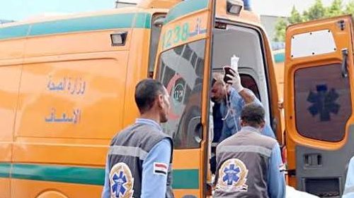 مصرع شخصين بالمنيا 