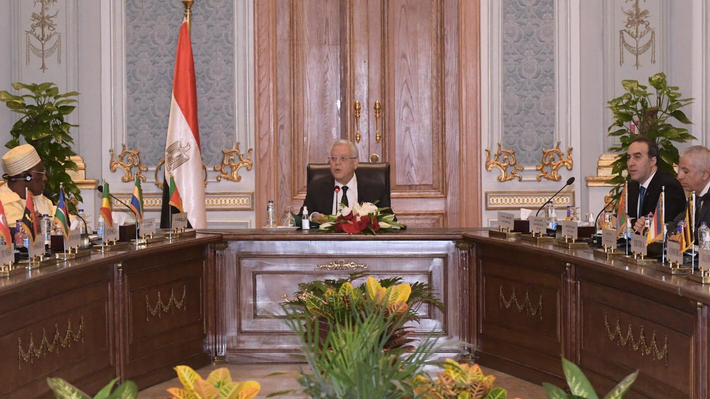رئيس مجلس النواب يلتقي بسفراء الدول الأفريقية فى مصر