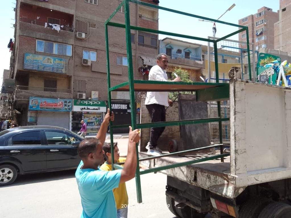 حملات رفع الإشغالات والتعديات