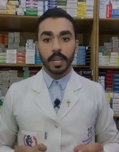 انتحال بلوجر يدعى حسن مجدي صفة صيدلي