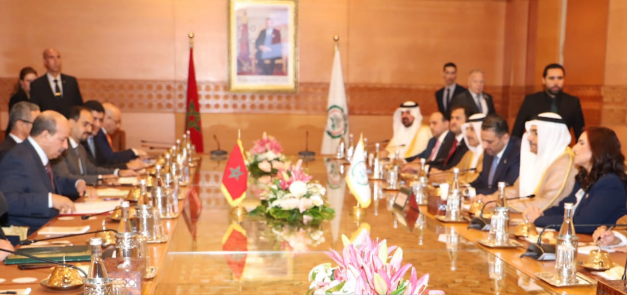 رئيس البرلمان العربي ورئيس مجلس المستشارين بالمغرب 