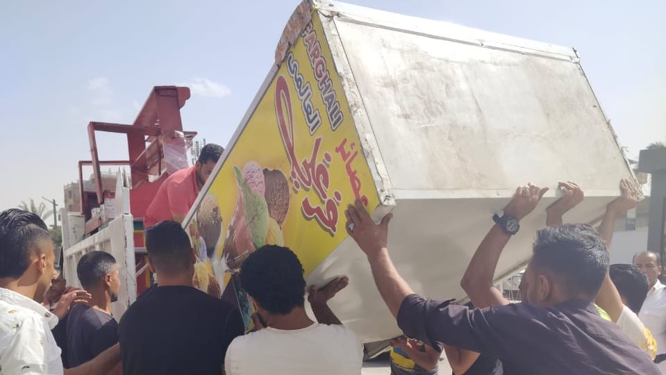 رفع الإشغالات والتعديات
