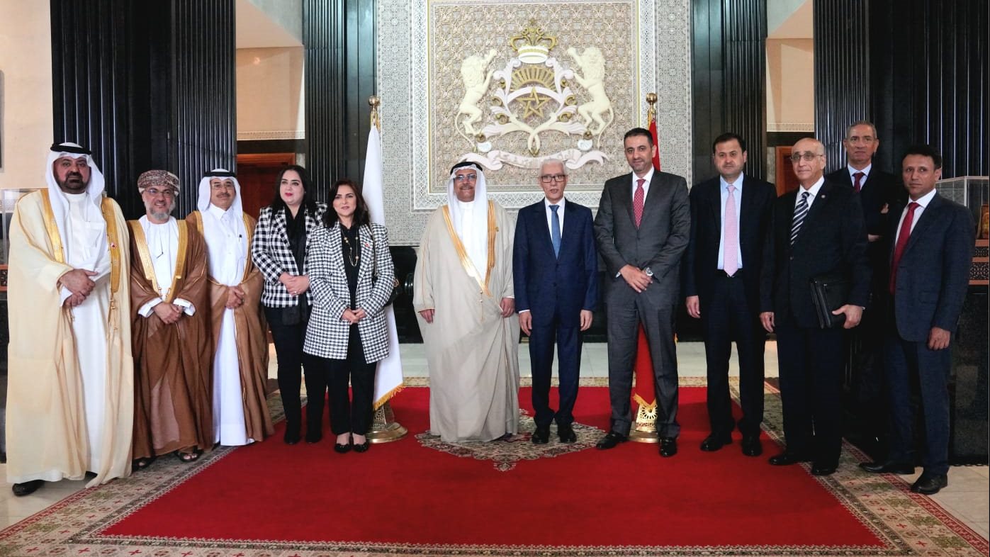 لقاء رئيس البرلمان العربي ورئيس مجلس النواب المغربي 