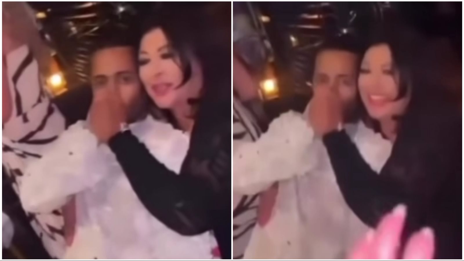 محمد رمضان وهالة صدقي 