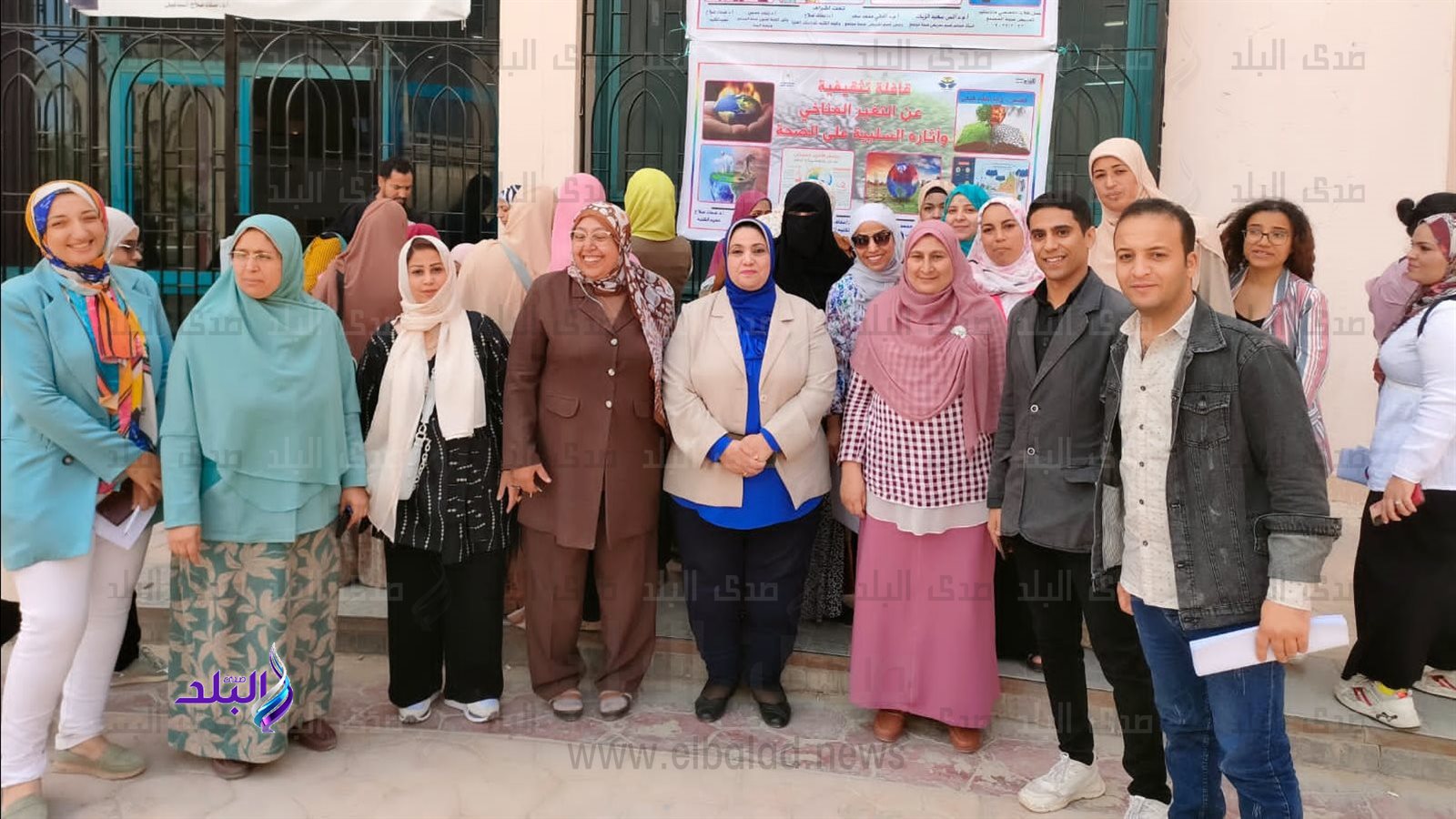 قافلة توعوية لكلية التمريض جامعة حلوان