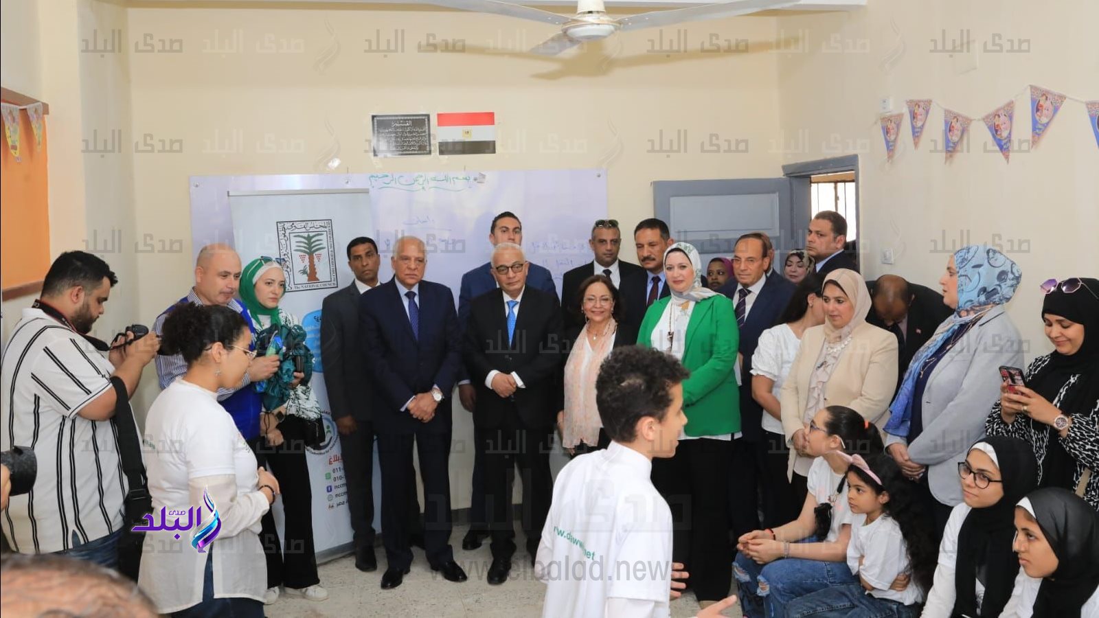 جانب من الزيارة