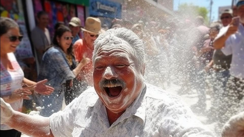 صورة لمهرجان الكوكايين - بواسطة AI