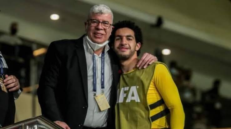 شوبير ونجله مصطفى 