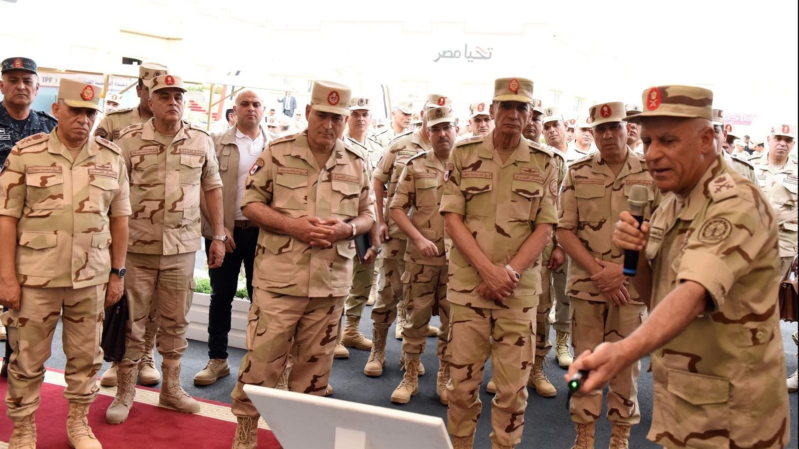 الفريق أول محمد زكي وزير الدفاع