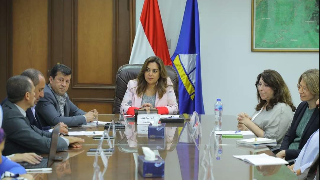 منال عوض محافظ دمياط