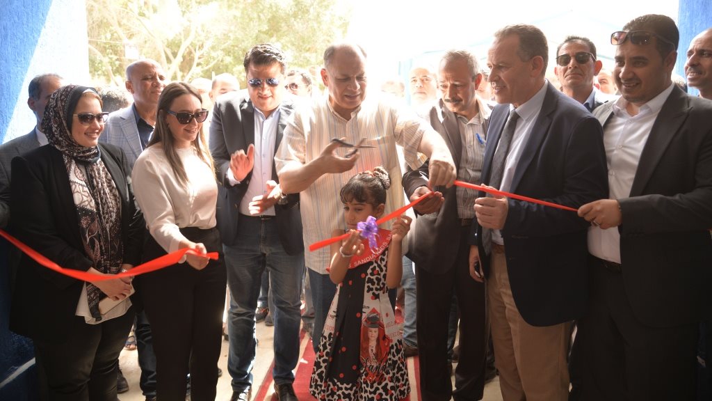 محافظ أسيوط يفتتح مدرسة جمال عبد الناصر الابتدائية بالنواورة