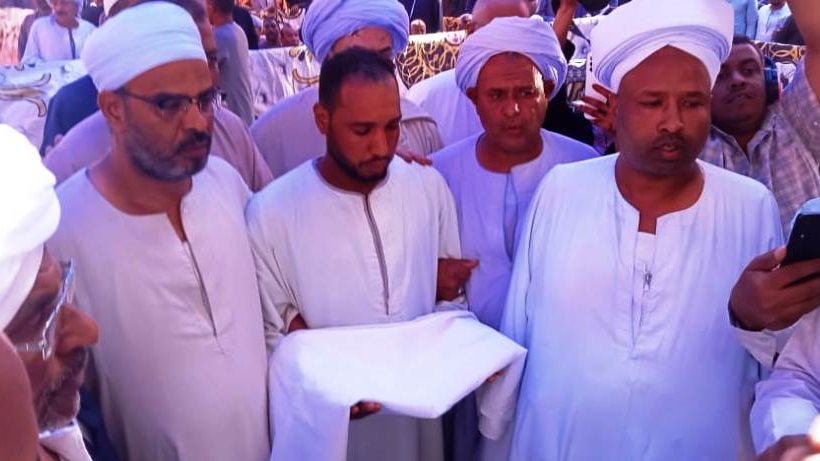 مراسم الصلح بين عائلتين بإدفو