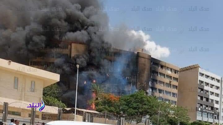الجهاز المحترق