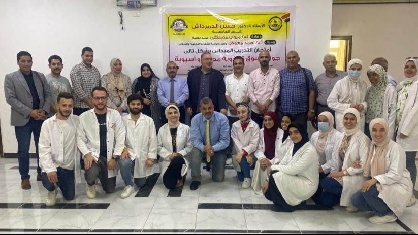 طلاب الاقتصاد المنزلي بجامعة العريش 