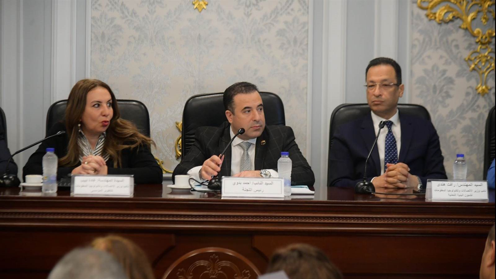 خلال اجتماع لجنة الاتصالات بمجلس النواب 
