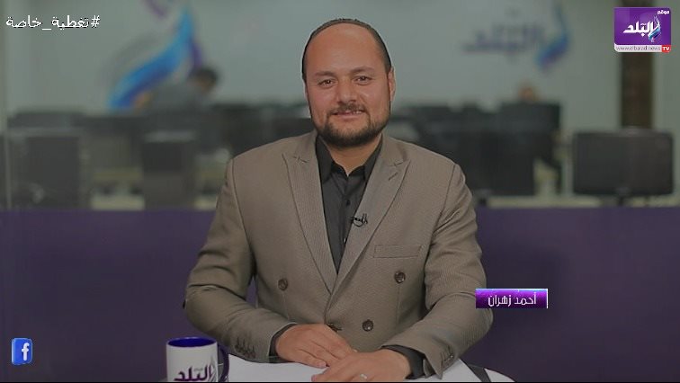  مذيع موقع “صدى البلد” أحمد زهران