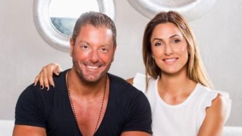 تامر هجرس وزوجته