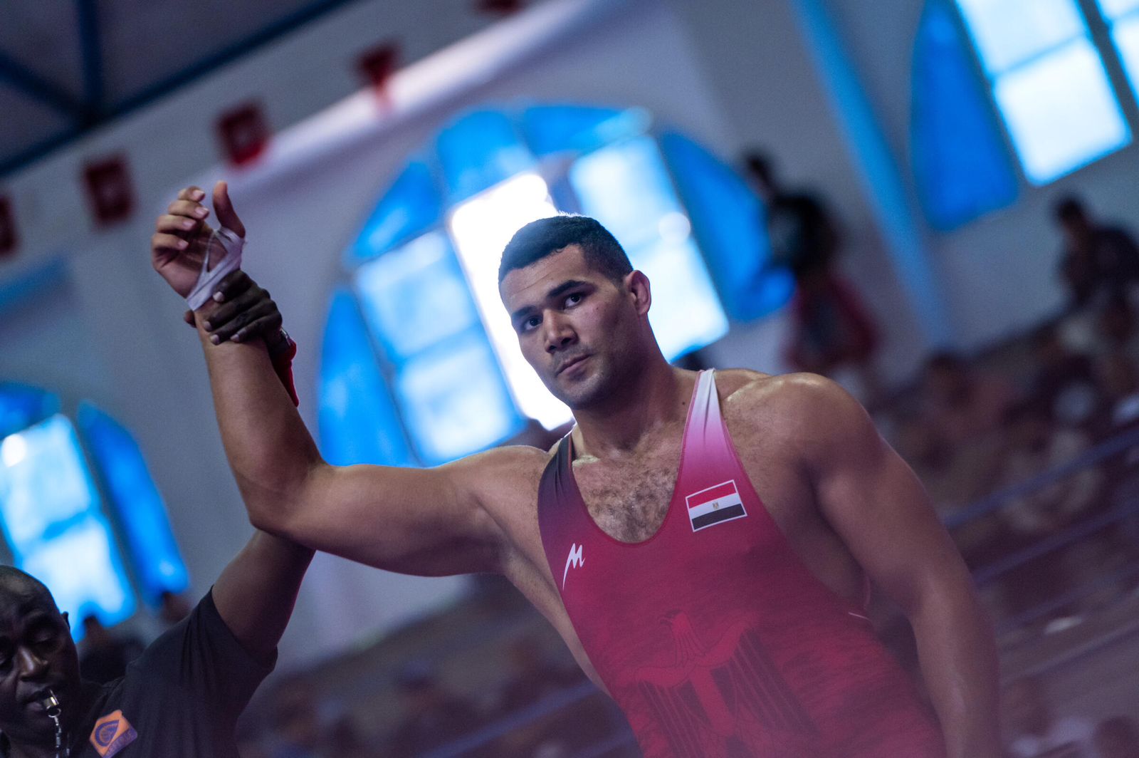 ضياء الدين جودة بطل مصر في المصارعة