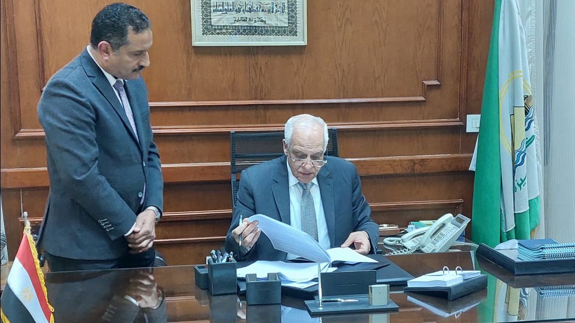  اللواء أحمد راشد محافظ الجيزة
