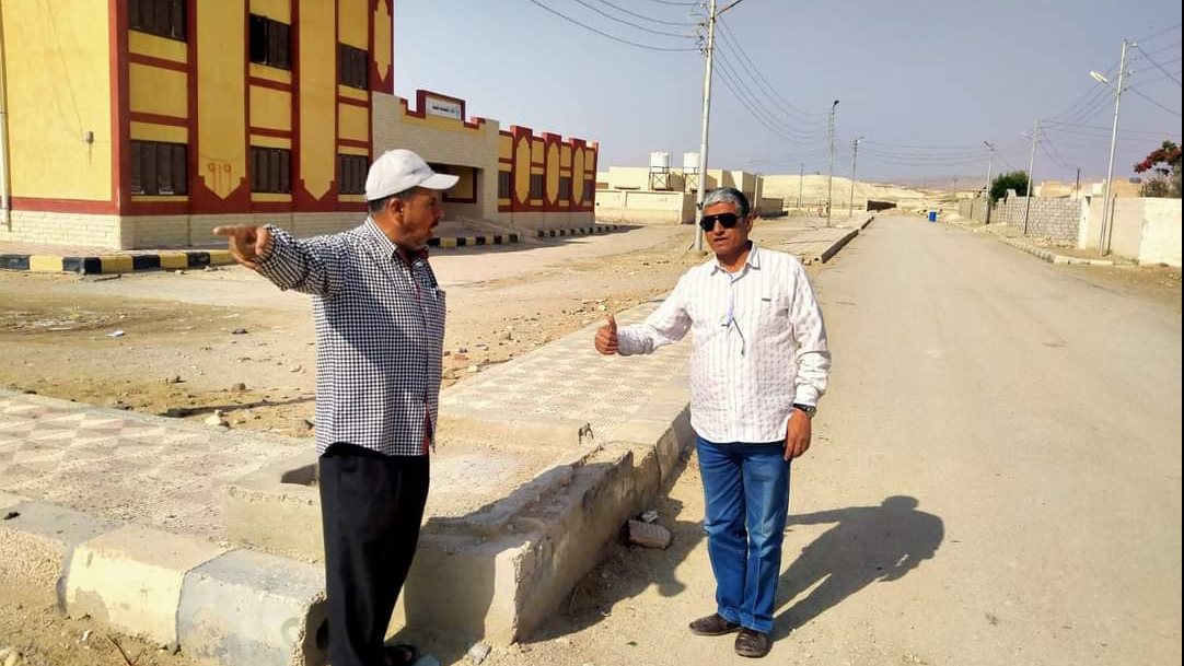 تفقد مبني مدرسة الجفجافة  بالحسنة 