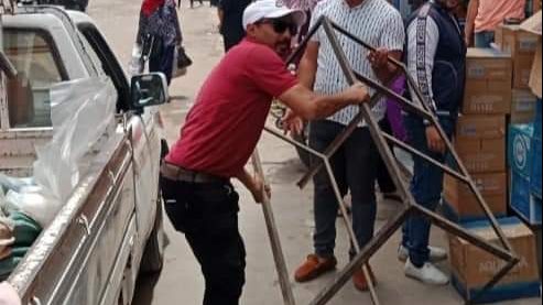 رفع الإشغالات بالبحيرة