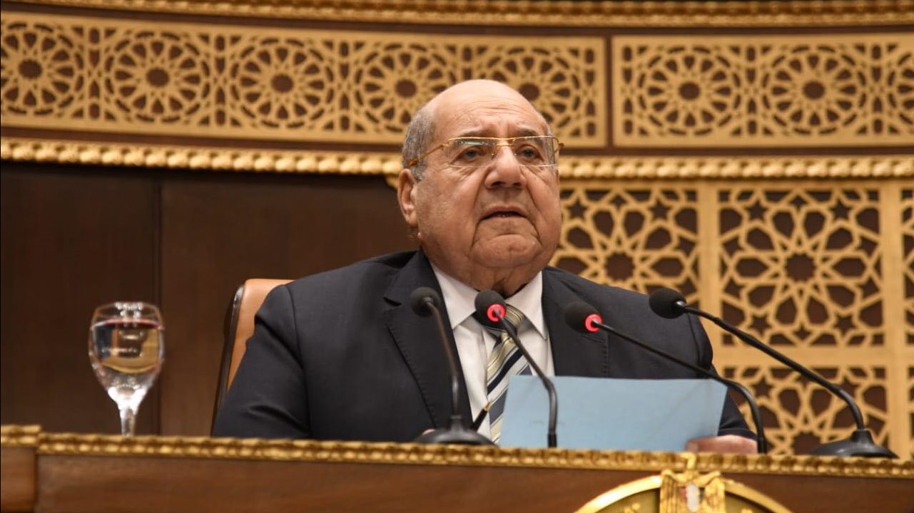 المستشار عبد الوهاب عبد الرازق ، رئيس مجلس الشيوخ