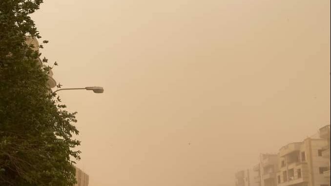 انعدام الرؤية على الطرق في سيناء 
