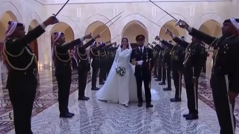 جانب من حفل الزفاف 